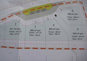 Plan du lotissement